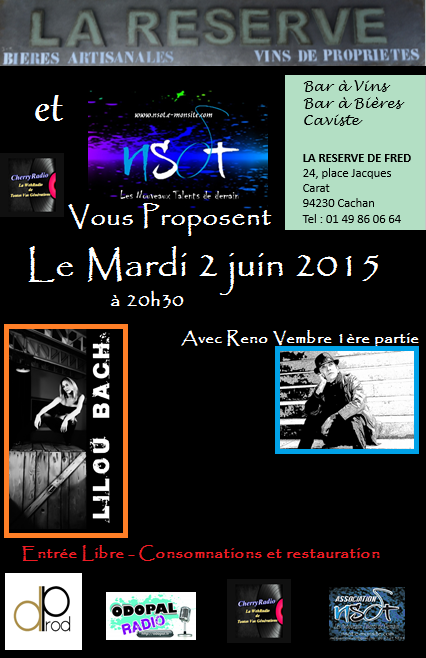 11 Les Lundis Artistik 12 Prochainment XXL blues 13 Les émissions Accueillent 14 Concert du 13 avril 15 Les nouveaux endroits 16 Le
