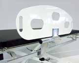 33 EasyLine Accessoires Porte-rouleau H06-501 Table réglable en hauteur sans paliers H04-415 Découpe visage ergonomique H06-500 Découpe cardio H06-508 Insert cardio H06-509 Rails latéraux pour