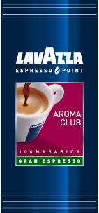 Nos espresso. AROMA CLUB Un café Arabica au corps généreux et à la saveur persistante, dans un mélange créé spécialement pour un résultat optimal dans la tasse.