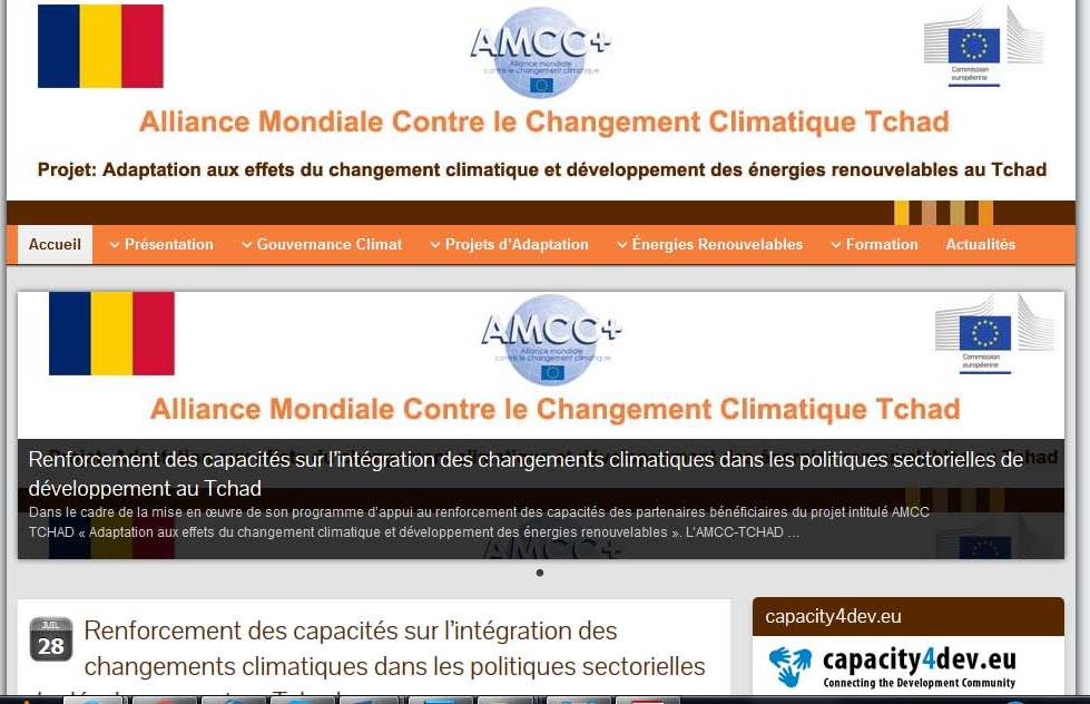 Bilan AMCC- mise Tchad en œuvre : principales : appui institutionnel activités Information, communication,