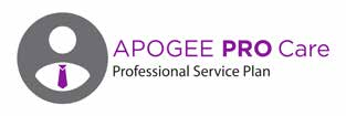 Vous voulez un accès prioritaire et la réparation accélérée? Envisager une adhésion Apogee ProCare. Il n a jamais été plus facile de se remettre au travail.