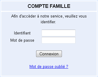 SE CONNECTER AU PORTAIL FAMILLE Afin de vous connecter au portail famille, vous devez depuis une page internet vous connecter au site de votre collectivité : ccpl-lourdes.com.