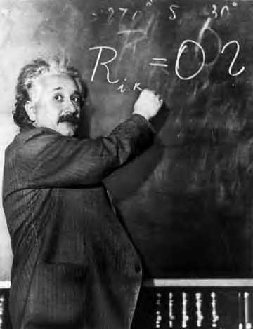 La relativité générale (Einstein 1917) Lien entre gravitation et géométrie : espace-temps courbe/souple 4D l'espace-temps est
