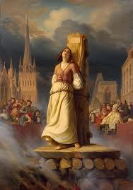 Jeanne d Arc est capturée en 1430. Elle est accusée d être une sorcière, jugée et condamnée à mort.
