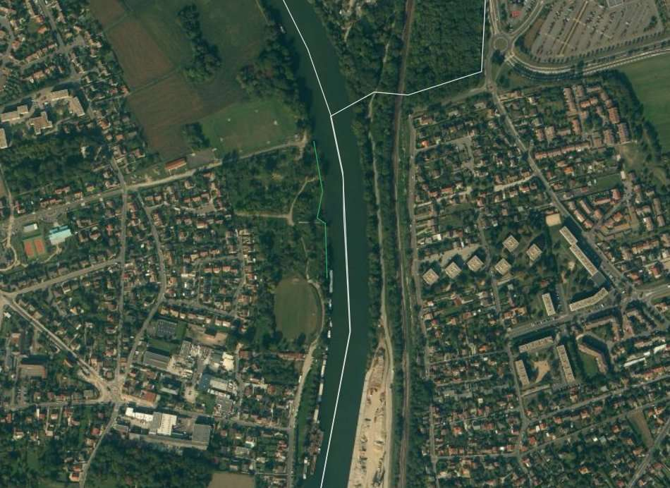 Zoom sur l aménagement de Maurecourt Maurecourt Ancien site industriel de