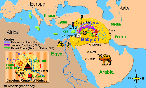 Localisation Les Jardins auraient été situés à Babylone, une ville à environ 50 km de la ville actuelle de Bagdad, en Irak.
