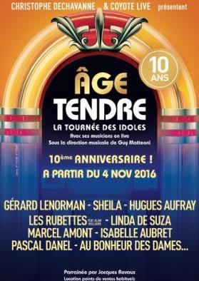 00 AGE TENDRE ET TETES DE BOIS «LA TOURNEE DES IDOLES» 59.00 54.00 44.