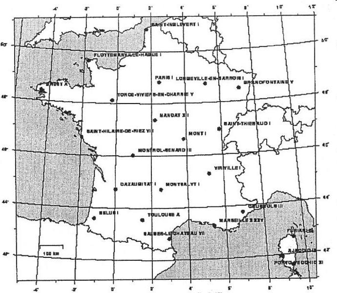 : Son centre Son demi grand axe a Son coefficient d aplatissement 33 En France
