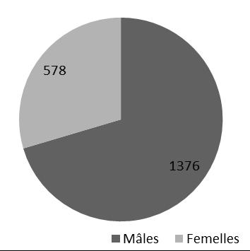 Résultats Lucanus cervus Nombre totaux d individus à Rolle (3 sites) 2007-2012 N