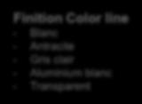 Tableaux Electriques Résidentiel Coffret UK500 Finition Color