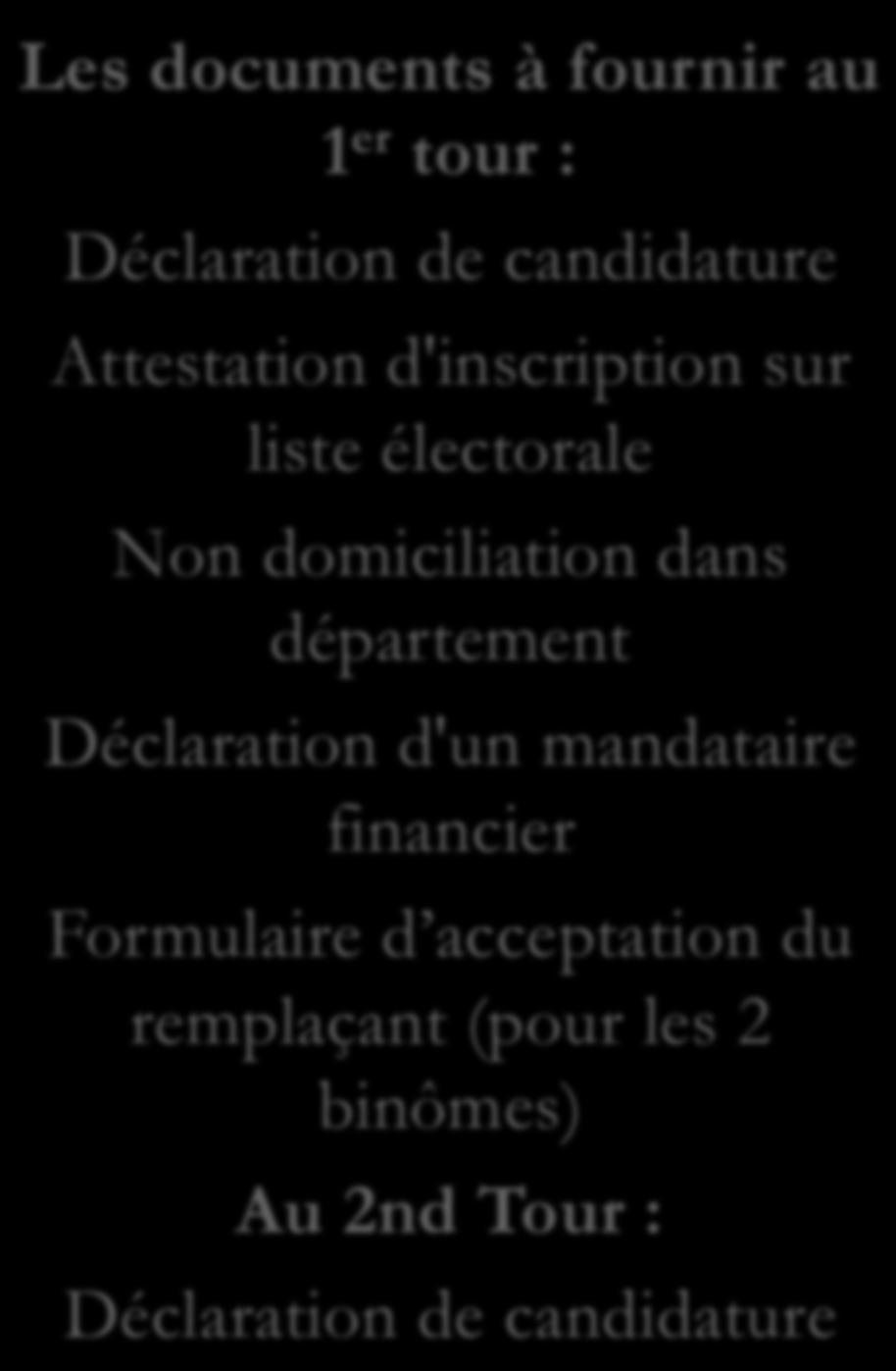 d'inscription sur liste électorale Non domiciliation dans département Déclaration d'un
