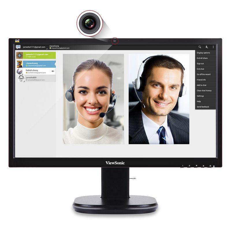 Solution de vidéoconférence «tout-en-un» Le modèle VG2437Smc favorise la collaboration et augmente la productivité en permettant une communication plus rapprochée, aussi bien lors de réunions