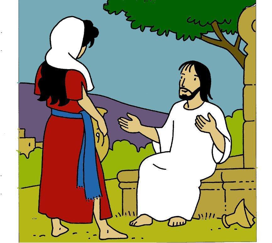 3 ème dimanche de Carême 19 mars 2017 Jésus a soif. Il s arrête près d un puits. Il demande à une femme samaritaine de lui puiser de l eau.