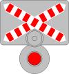 G1 Signalisation de position, d'une part, des passages à niveau à une voie sans barrières ni demi-barrières et non munis de signalisation automatique et, d'autre part, des aires de danger aérien où