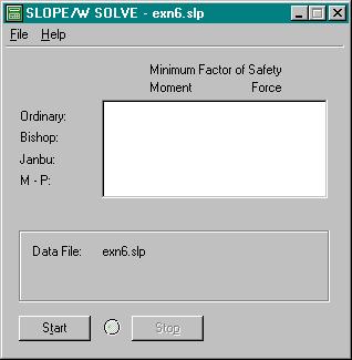 sur le bouton pour activer le module de calcul Solve.