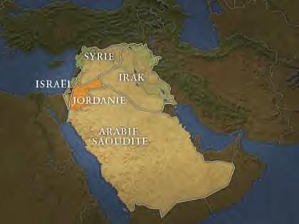 Localisation de la Jordanie La Jordanie se situe au Proche-Orient, elle fait frontière avec Israël,
