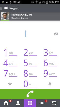 Appeler directement le numéro de téléphone affiché. 2. Configurer différents types de conversation (si disponible). 3. Appeler depuis la fiche contact. 5.