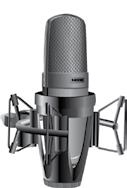 La plupart des mélangeurs modernes offrent une alimentation fantôme. Il est nécessaire d utiliser un câble de microphone symétrique : XLR-XLR ou XLR-Jack.