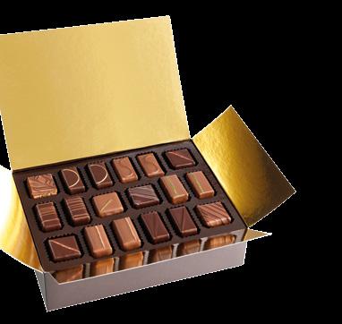 Réf. 41-706 17 27 (soit le kg : 60,60 ) Florilèges - 285 g Collection de bonbons de chocolat Grande Tradition (36 chocolats, 14 variétés).