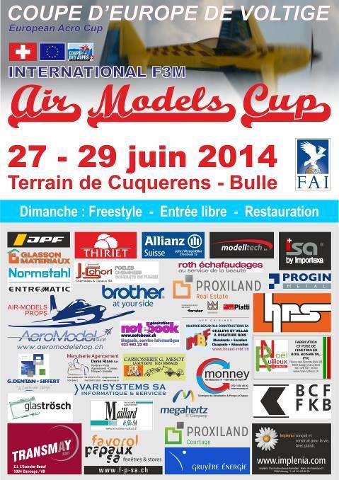 Madame, Monsieur, Notre club, le Groupement des Modèles Réduits de la Gruyère, aura cette année encore le plaisir d organiser un concours de Voltige «Grands Modèles».