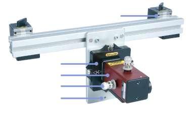 Supports du laser Son design rigide assure la plus grande précision de mesure. Le support existe en deux versions selon la version que vous utilisez.