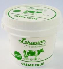 La crémerie artisanale, un vrai gage de qualité Crèmes fraîches artisanales Crème fraîche crue maturée (Fromagerie Lehmann) - 40% MG