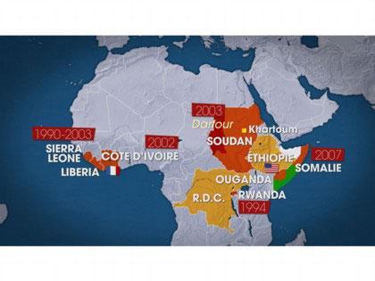 Les conflits en Afrique En Afrique, les zones d instabilité sont très nombreuses, mais selon des logiques différentes.