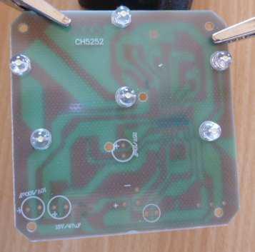 Attention : Composants polarisés Pour chaque diode, repérer la