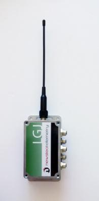 LGJ LOGGERS Antenne ½ onde IP65 Aluminium Références Interface Entrées PFPN-LGJ45-001 Pont de jauges Pont complet (pont de Wheatstone) 5 entrées C (LT) CÂBLE ET CONNECTEUR Références Type