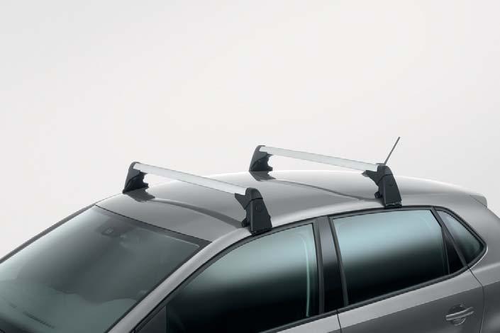 Volkswagen Accessoires Barres de toit Les barres de toit permettent de fixer un porte-planche de surf, un porte-vélo, un porte-skis et snowboards ou un coffre de toit.