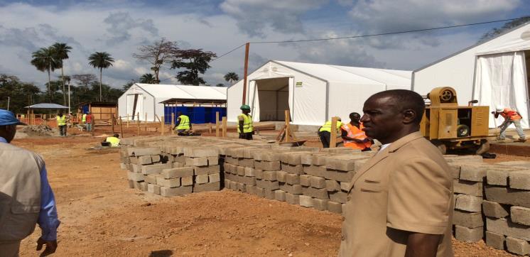logistiques de Kissidougou et de Nzérékoré et visiter le chantier de construction du CTE de Nzérékoré L équipe de la riposte de Siguiri menacée de mort à Kourémalé avec refus catégorique de l