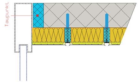 Les profils traditionnels de rails de rideaux sont doublés, collés et vissés sur la hauteur du système acoustique (30 / 50 / 70 mm), de sorte à ce que les panneaux acoustiques soient raccordés