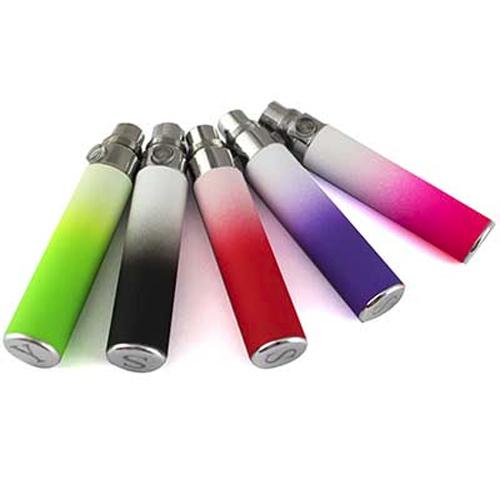 Batterie avec couleurs dégradées pour cigarettes électroniques EGO.