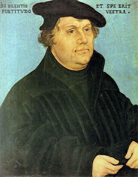 1. Le contexte À l origine de la Réforme se tient un homme : Martin Luther.