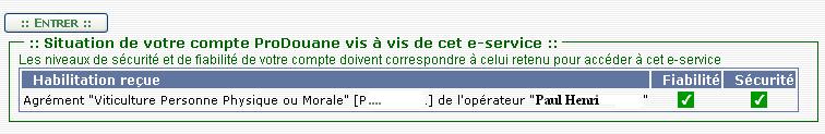 1) se créer un compte utilisateur sous Prodou@ne : Il vous suffit de vous connecter au portail Prodou@ne à l'adresse https://pro.douane.gouv.fr.