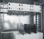 Transformateurs de courant (TI) Les armoires XL 3 4000 permettent le montage de tous les TI sur rail, sur barres et sur platine. Réf.