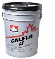 Le fluide caloporteur PURITY MC FG est un fluide caloporteur Le fluide CALFLO AF est un fluide caloporteur hautement efficace recommandé de qualité alimentaire enregistré HT-1 pour l utilisation dans