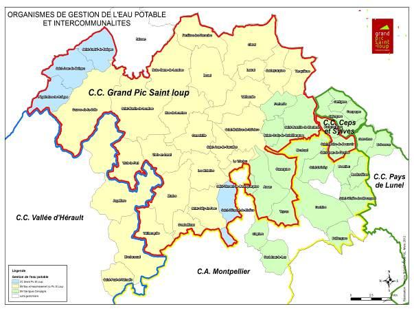 Ce rapport se concentre donc sur la régie directe de la Communauté de Communes du Grand Pic Saint Loup, il se décompose en 2 parties distinctes : le réseau de la Commune de Saint Clément de Rivière,