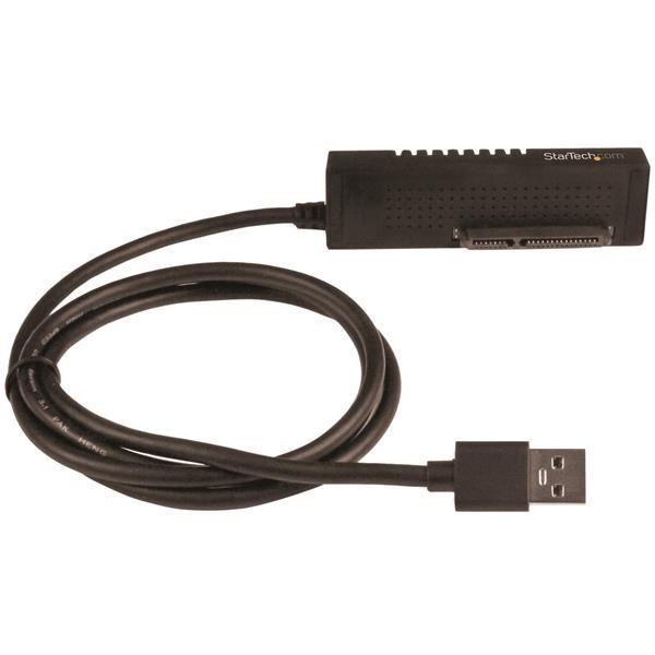 Câble adaptateur USB 3.1 (10 Gb/s) pour disques durs / SSD SATA de 2,5" et 3,5" Product ID: USB312SAT3 Cet adaptateur USB 3.