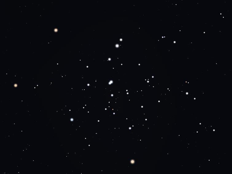 Taureau (La constellation du mois) tte Taureau NGC1647 NGC1647 NGC1647 est un amas
