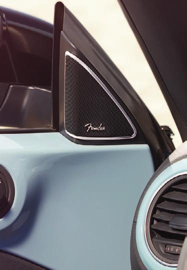 Twister Système audio Fender Le style : Applications décoratives de la couleur de la carrosserie
