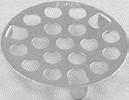 90734 4 6 48 M8631 Basket Assembly - Deluxe Stainless steel deep cup two piece construction for quick and easy