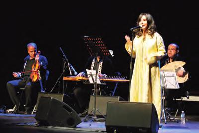 Plus de 300 personnes ont assisté à un concert que le jeune chanteur a donné au profit de Fraternité en Irak.
