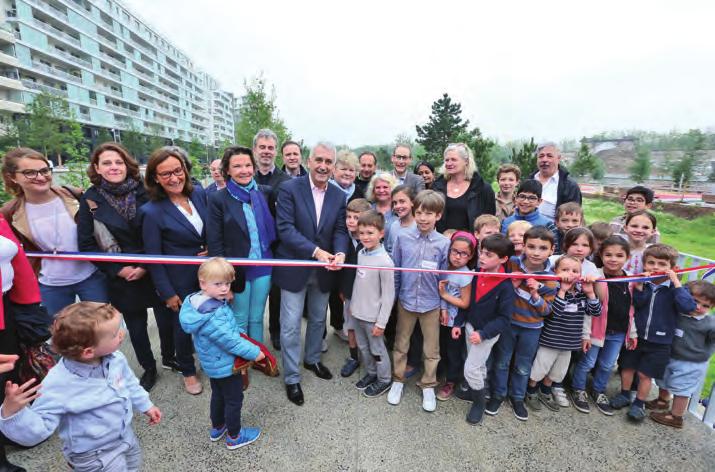 l événement La deuxième partie du parc de Billancourt, d une superficie de 1,5 hectare, a été inaugurée le dimanche 29 mai par Pierre-Christophe Baguet. Le parc de Billancourt s étend!