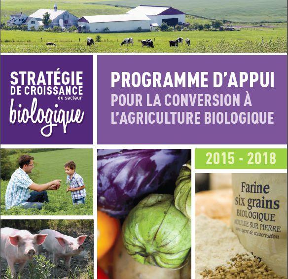 MESURES D APPUI AU SECTEUR BIOLOGIQUE Programme d appui pour la conversion à l agriculture