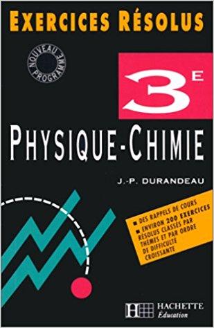 Exercices résolus : Physique - Chimie, 3ème PDF - Télécharger,