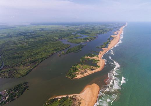 III- ENJEUX DE CONSERVATION Au niveau national : Le site est situé dans un écosystème marin ayant des spécificités qu on ne trouve nulle part ailleurs au Bénin.