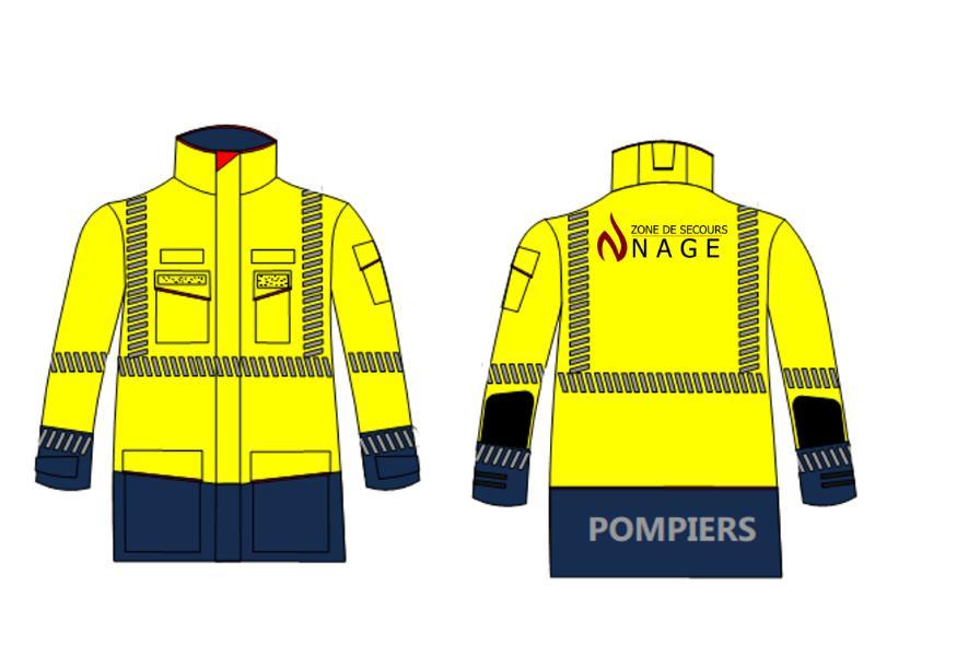 000 pour l acquisition d une veste à destination des chauffeurs et des pompiers en mission logistique.