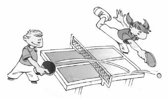 Un joueur marque un point lorsque son adversaire commet l une des erreurs suivantes : Il n arrive pas à renvoyer la balle Il la renvoie en dehors de la table Il laisse rebondir la balle