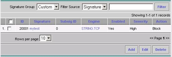 TCP ou d'udp). 8. La signature complète semble semblable à ceci : 9.